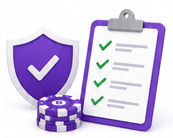 Review checklist shield